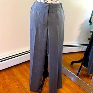 Dress slacks in pin strip